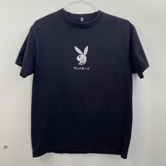 Playboy Club Rabbit Tokyo Japan T-Shirt Ace Spades Anime Bunny Girl Graphic Tee - Picture 1 of 8